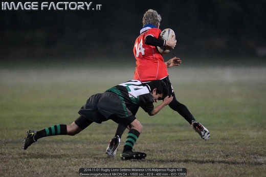 2014-11-01 Rugby Lions Settimo Milanese U16-Malpensa Rugby 439